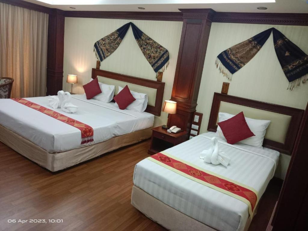 Leuxay Hotel Vientiane Exteriör bild