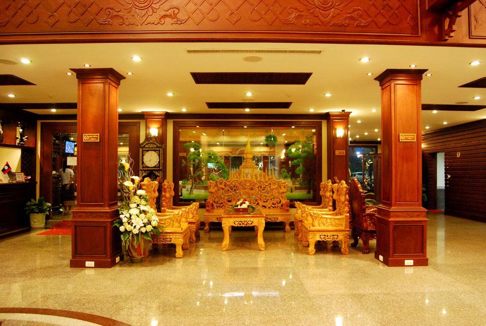 Leuxay Hotel Vientiane Exteriör bild